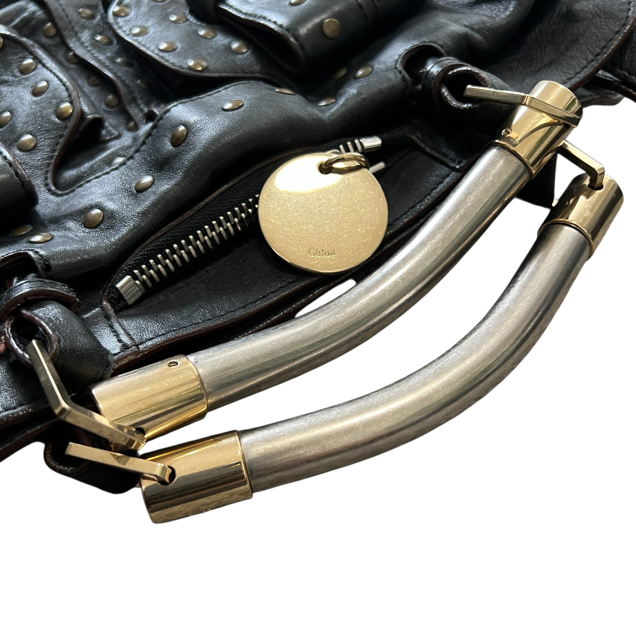 Chloe SASKIA 2Way Hand & Shoulder Leather Bag