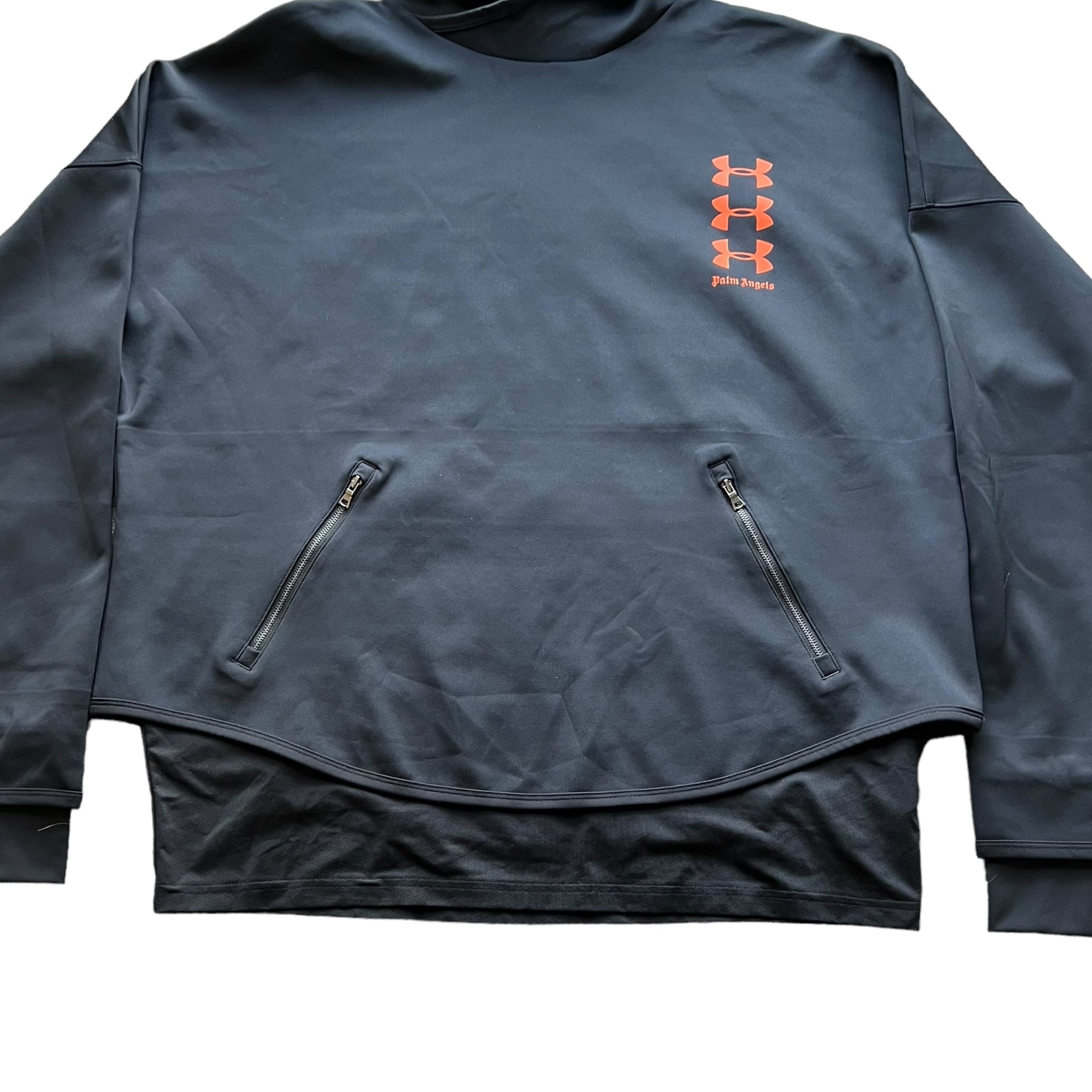 UNDER ARMOUR × Palm Angels Loose Technical Hoodie
