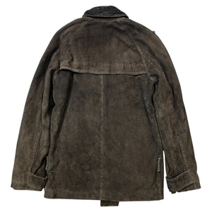 HELMUT LANG 2004AW Suede Leather Coat Jacket