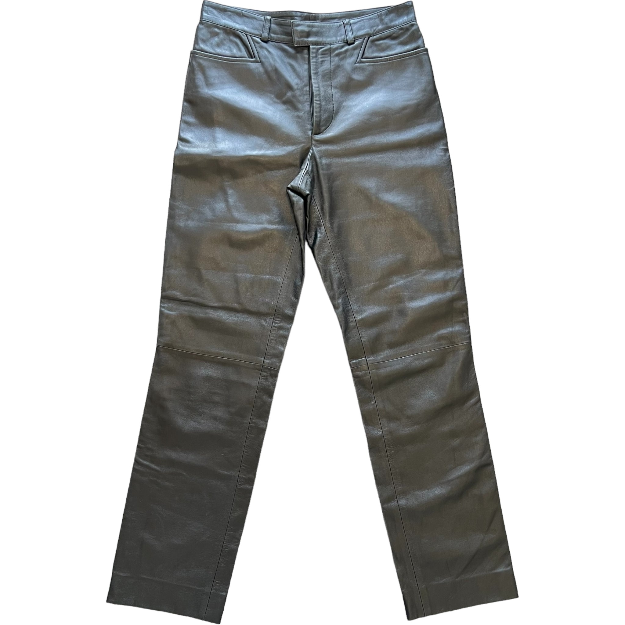 GUCCI BY TOM FORD 2001AW LEATHER JACKET and PANTS SET