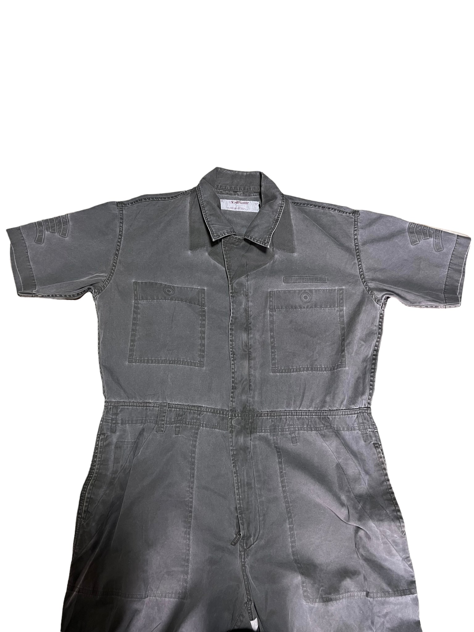 UNDERCOVER 1999SS RELIEF TSUNAGI JUMPSUITS GREY