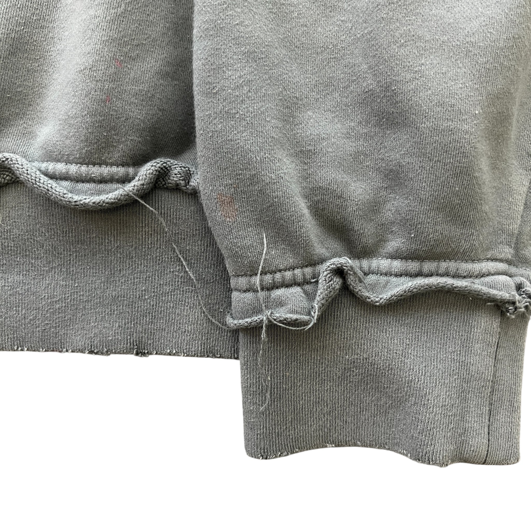 MIU MIU Garment-dye Cotton Sweat Shirt Hoodie