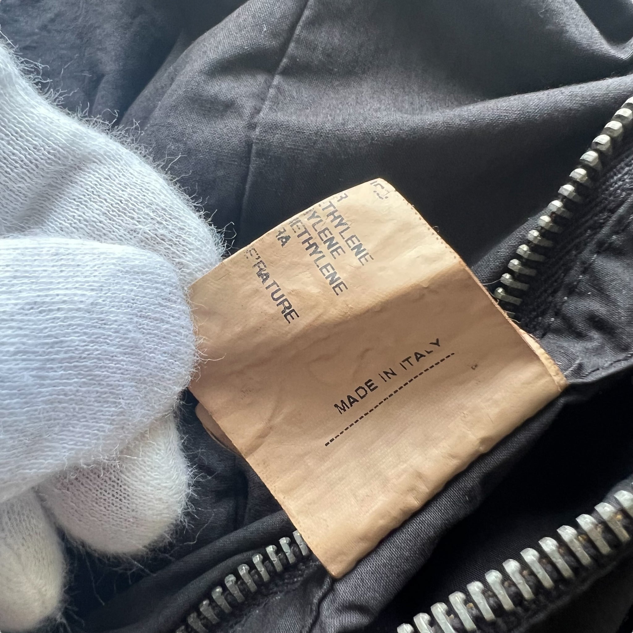 RICK OWENS 05AW MOOG NYLON PUFFER DOWN JACKET