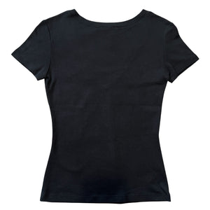 Christian Dior × John Galliano 2004AW “I Love Dior” Graphic V-Neck T-Shirt