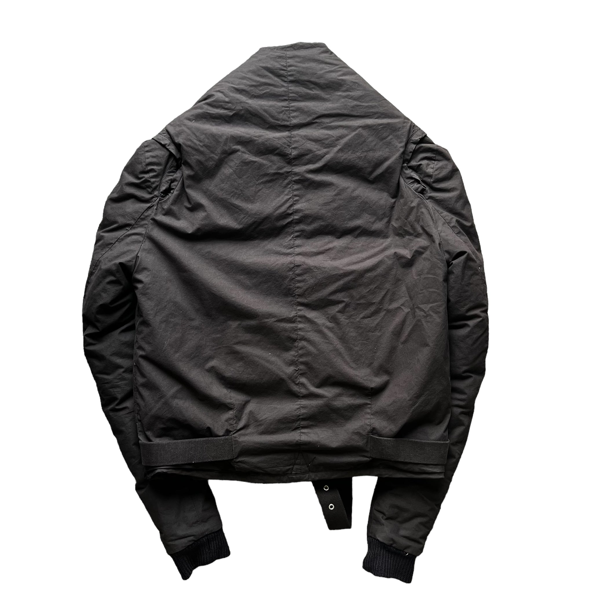 RICK OWENS 05AW MOOG NYLON PUFFER DOWN JACKET