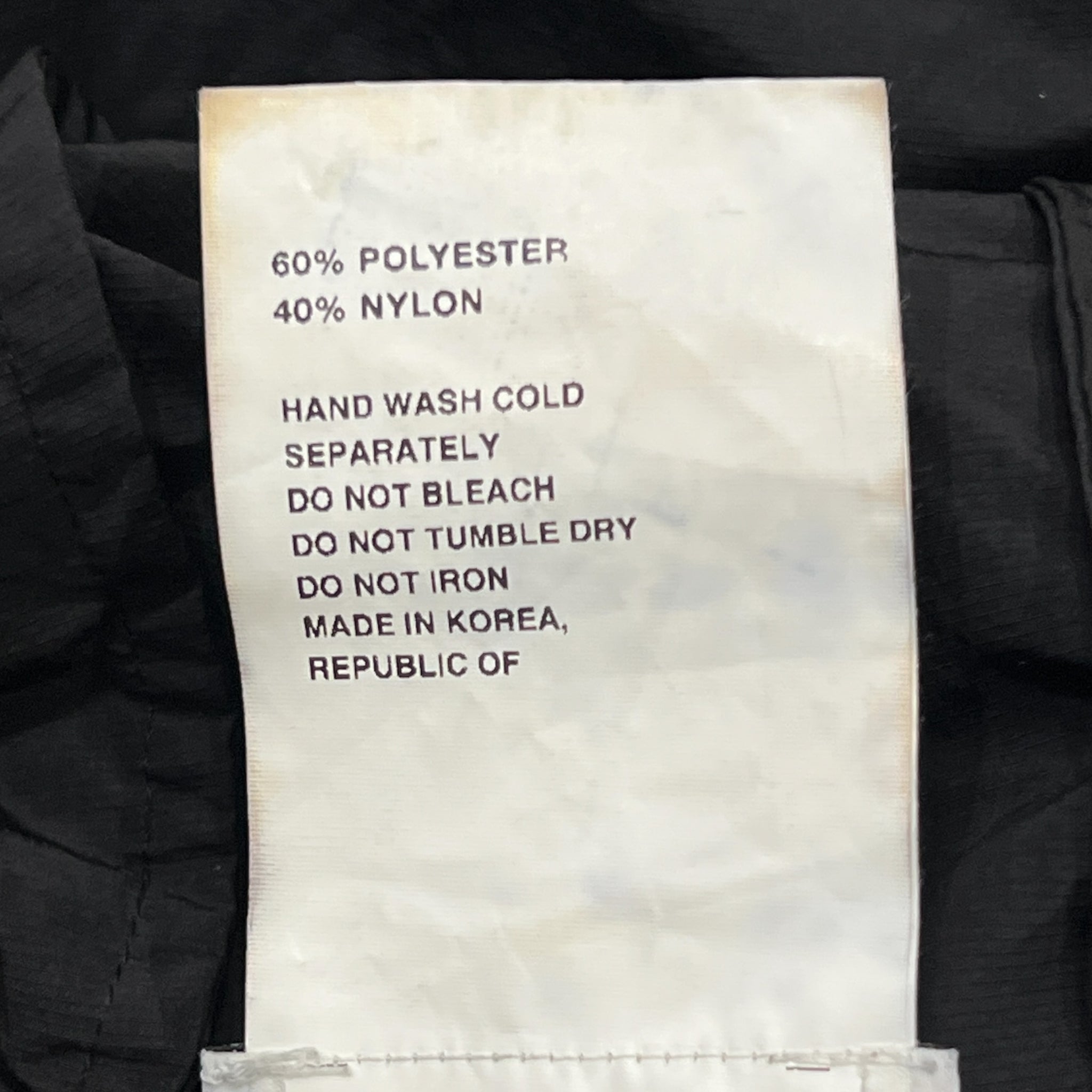 POST ARCHIVE FACTION (PAF) 2018AW 'RIGHT' TECHNICAL PONCHO