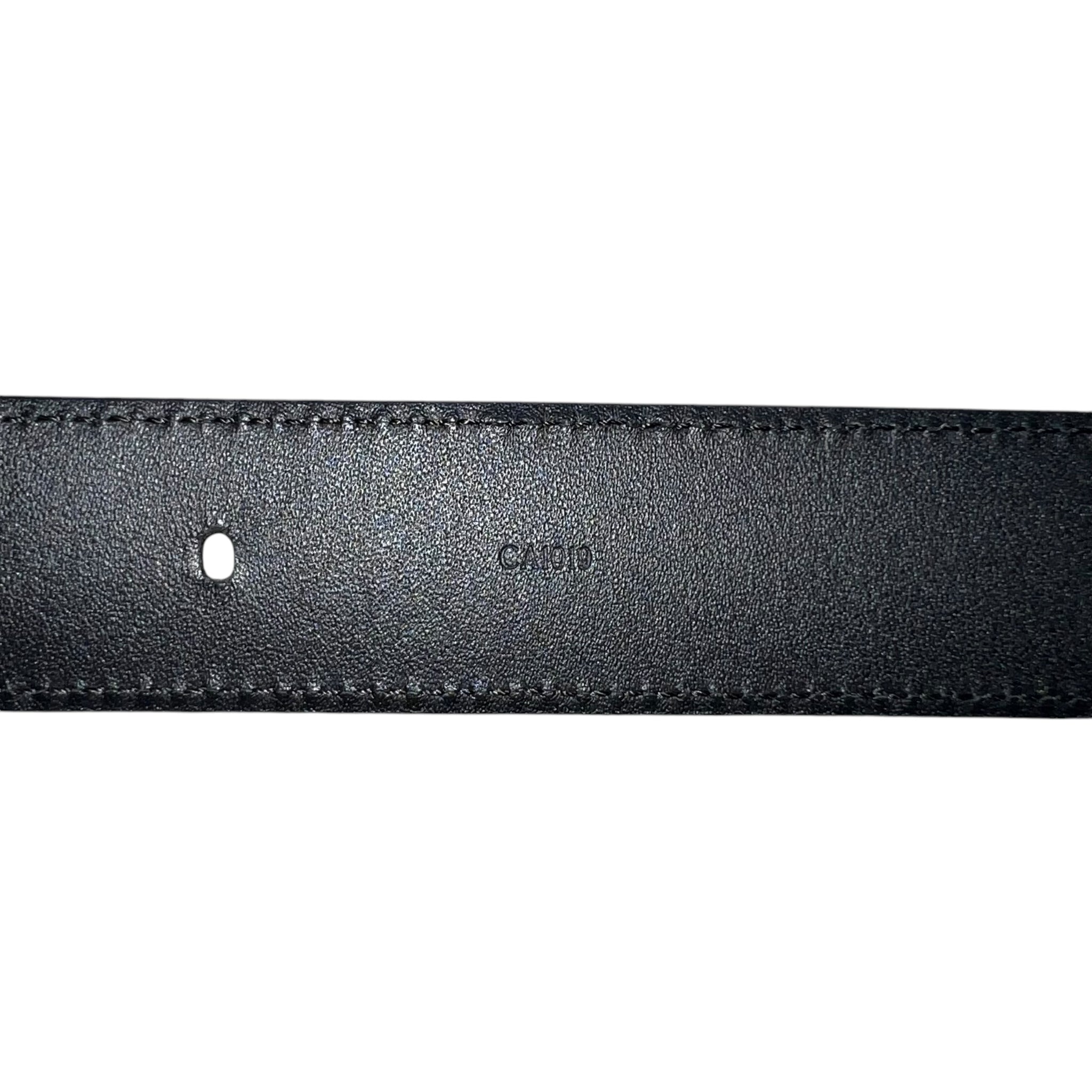 LOUIS VUITTON Ceinture Seattle Belt Damier Graphite