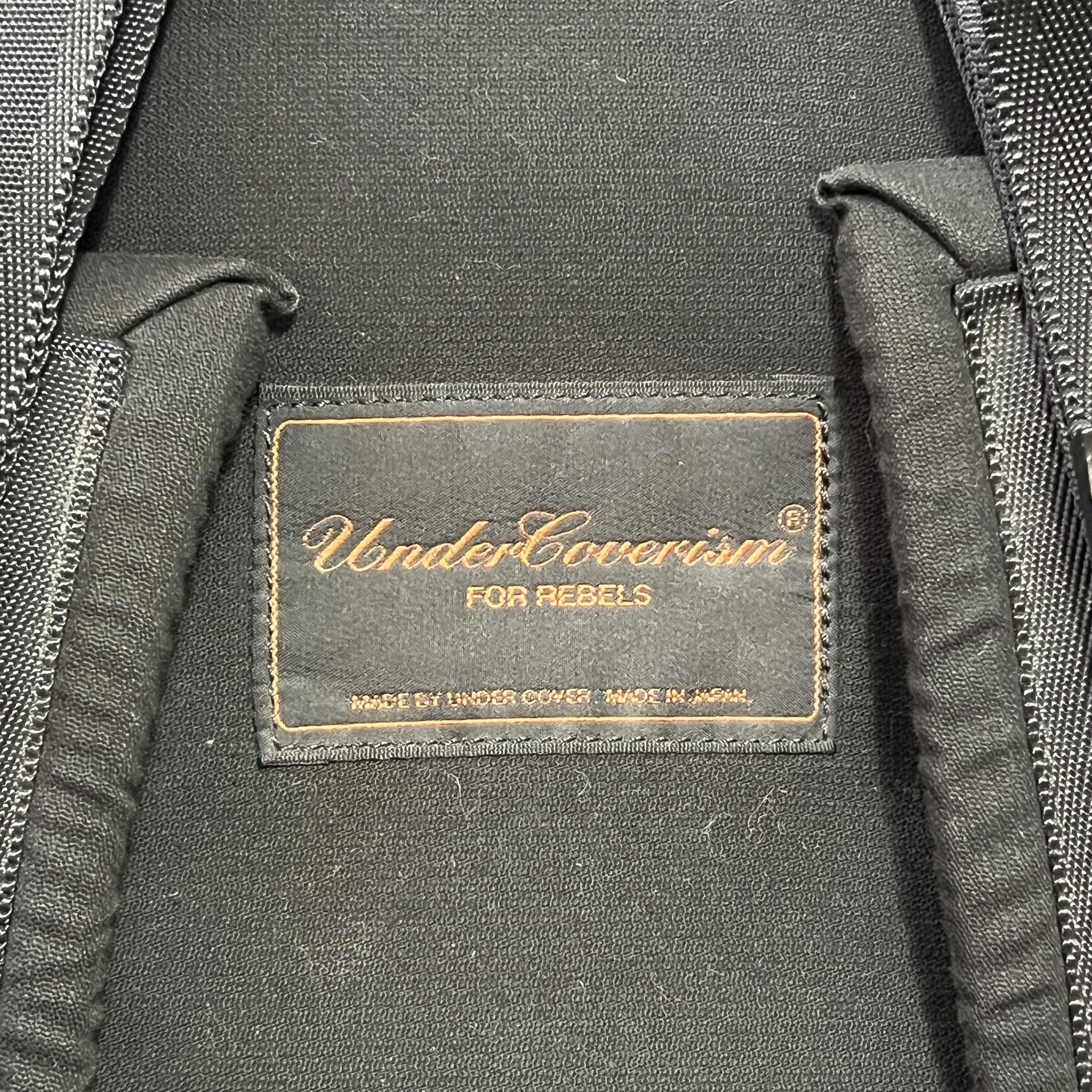 UNDERCOVER 2004AW BUT BEAUTIFUL Modular Cotton Backpack Black