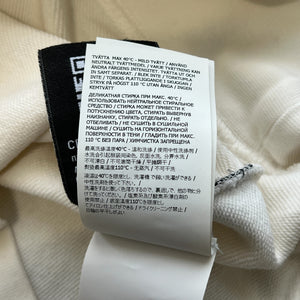 STONE ISLAND Garment-Dyed Logo Cotton Sweatshirt – Off-White