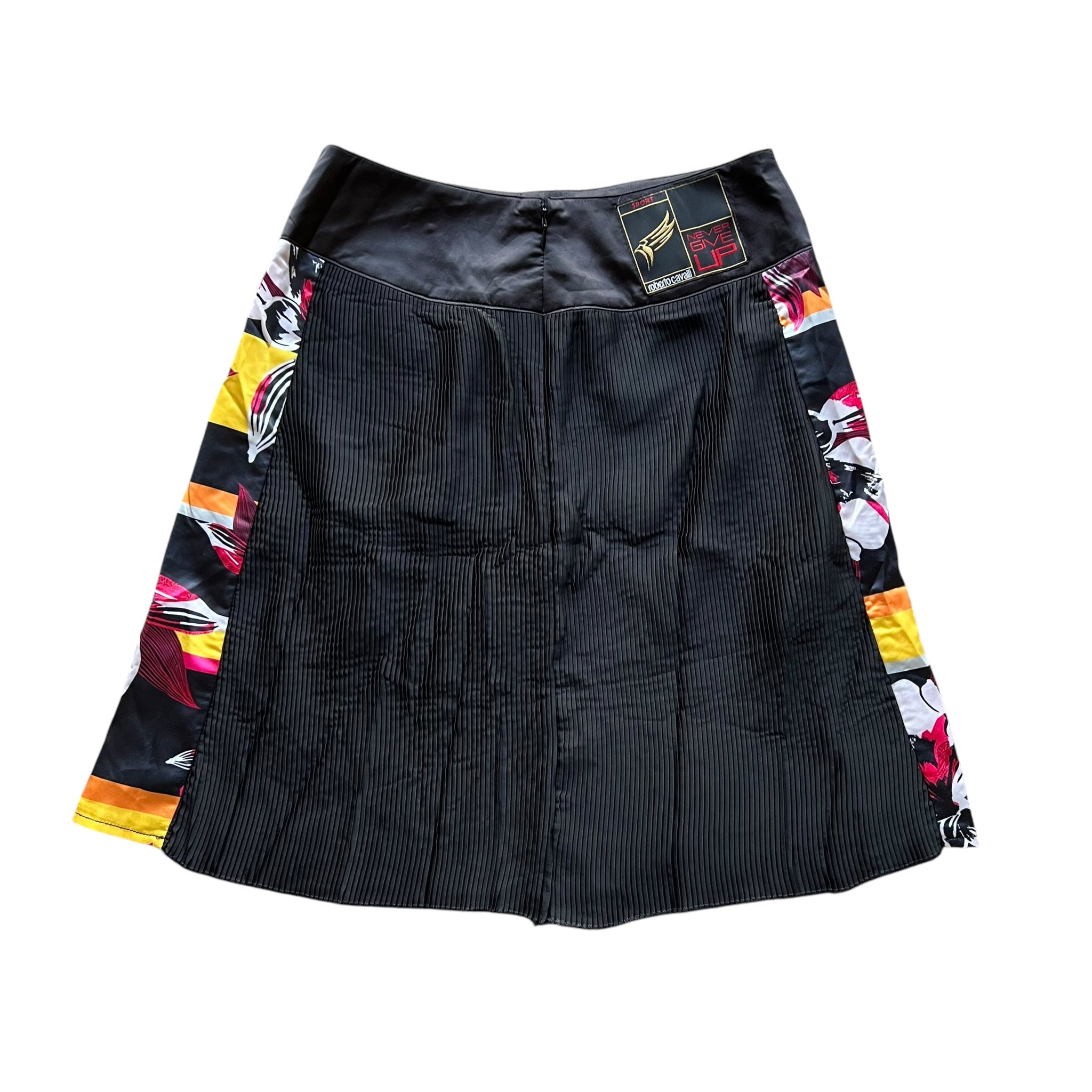ROBERT CAVALLI jersey track skirts