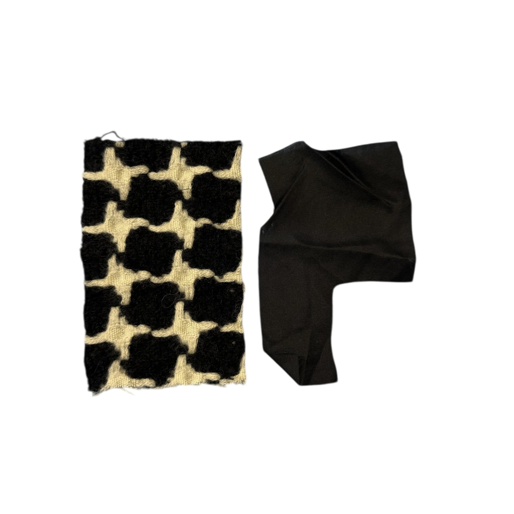 CHANEL Houndstooth Tweed Skirt