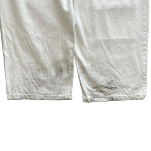 BALENCIAGA 2021AW 2WAY OVERSIZED DISTRESSED CARGO DENIM PANTS/ SHORTS