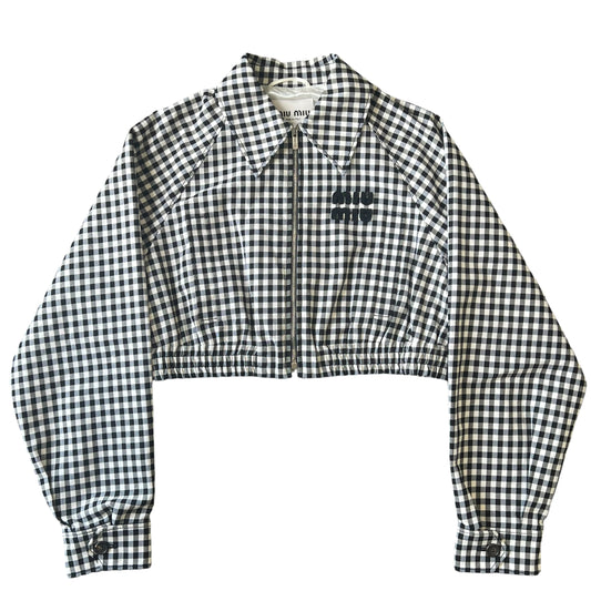 MIU MIU 2023SS Checkered short length jacket