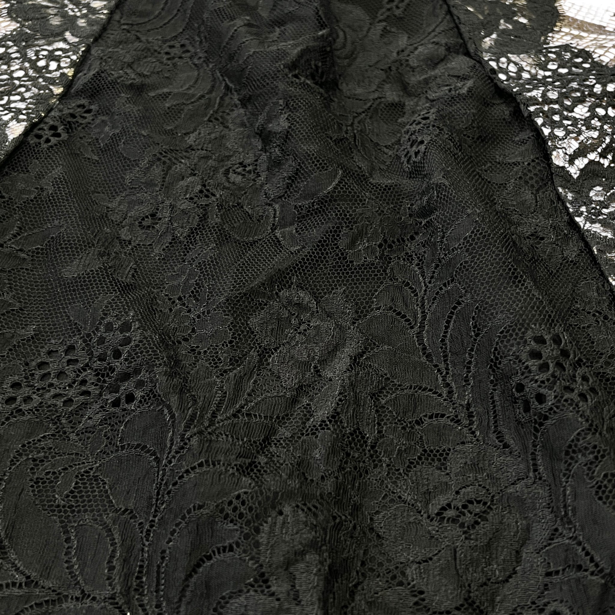 DOLCE&GABBANA Real Python Slit layerd Skirt