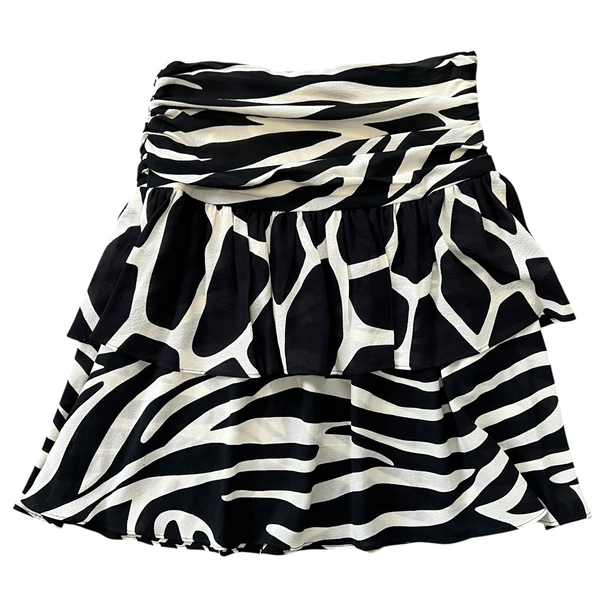 CELINE MODELE DEPOSE Switch Designed Silk Skirts