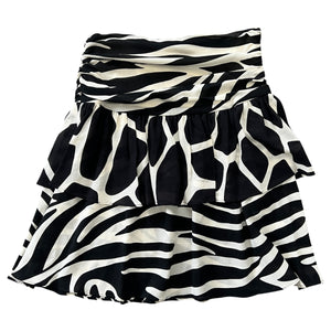 CELINE MODELE DEPOSE Switch Designed Silk Skirts