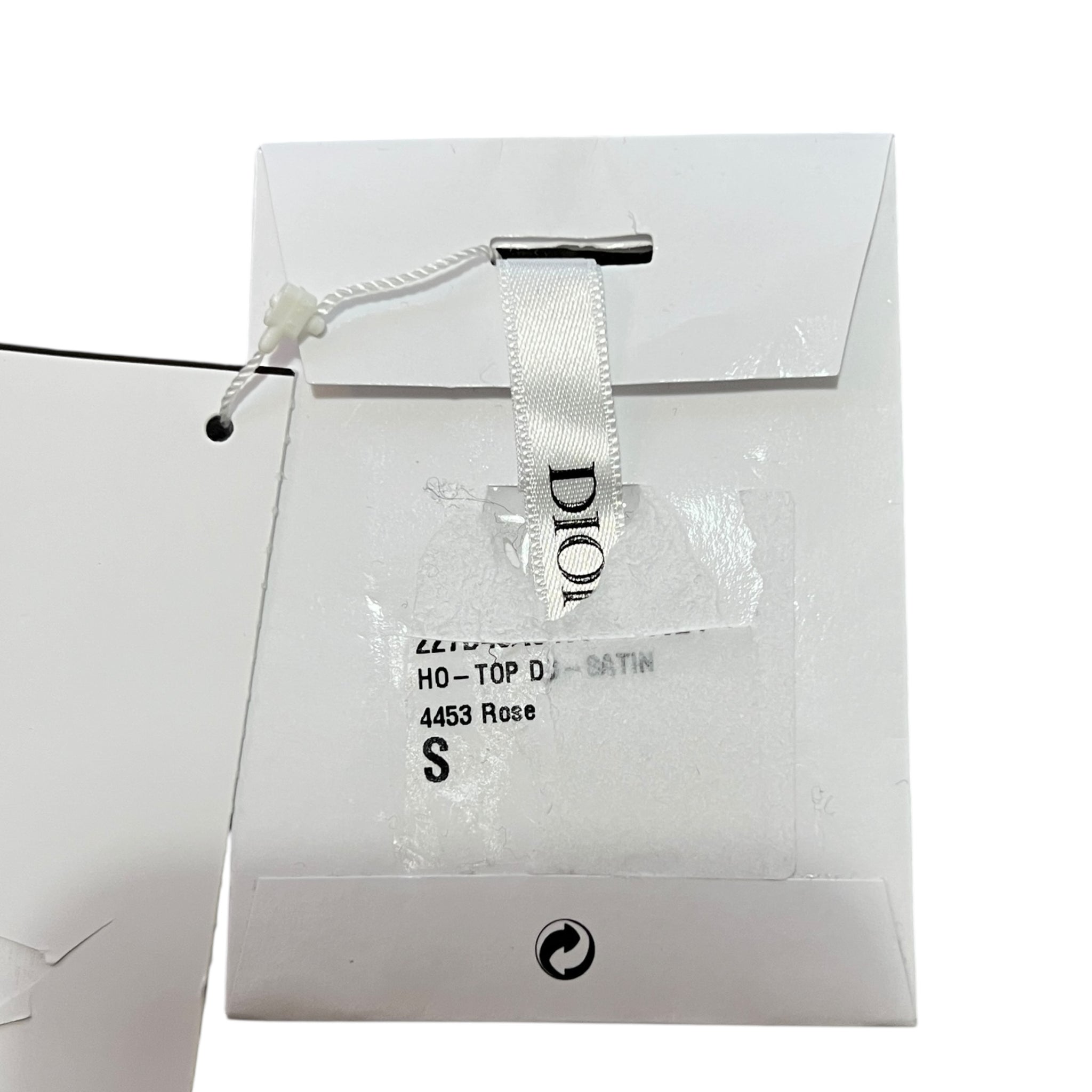 DIOR VIBE 2022SS Look39 Sliky Tie Bra Top  Pink