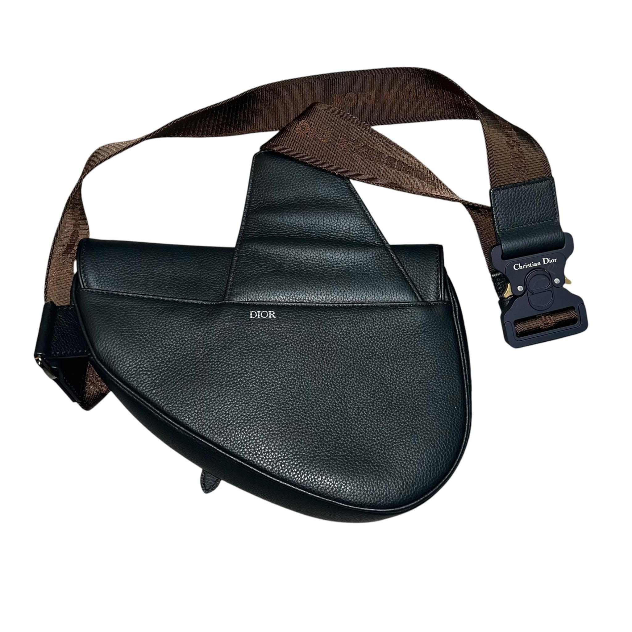 DIOR 2022AW ×CACTUS JACK CALFSKIN LEATHER SADDLE BAG