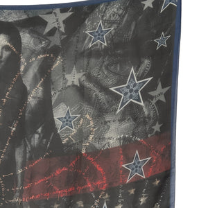 Chrome Hearts Family Framed Silk Scarf