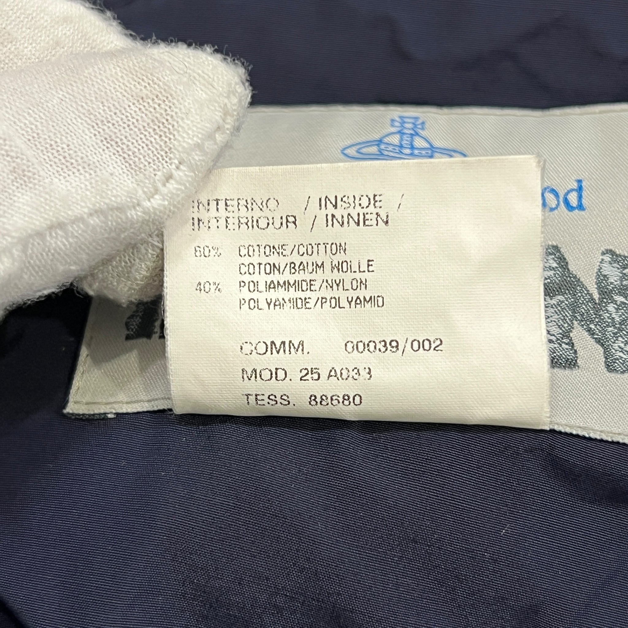 VIVIENNE WESTWOOD LONDON 1998 Vintage Nylon Padded Long Coat