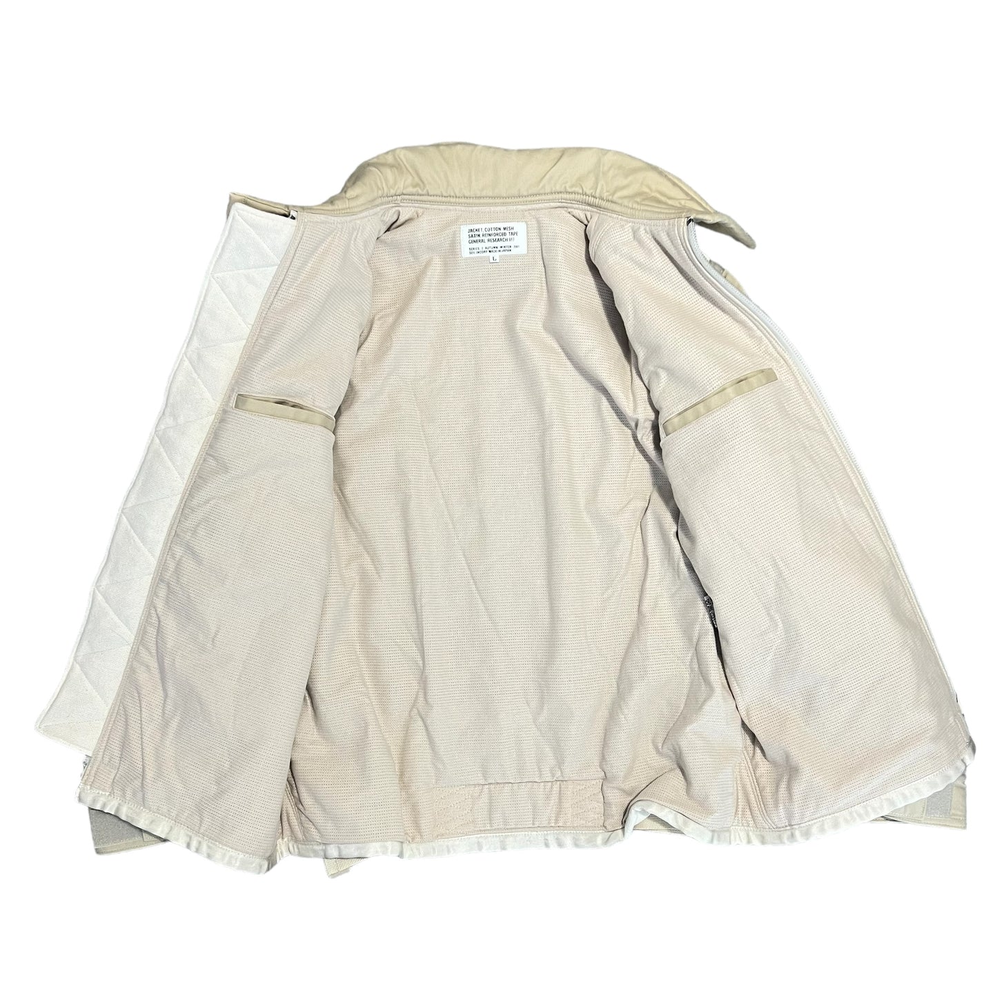 GENERAL RESEARCH 2001AW COTTON MESH RAIN FORCED JACKET