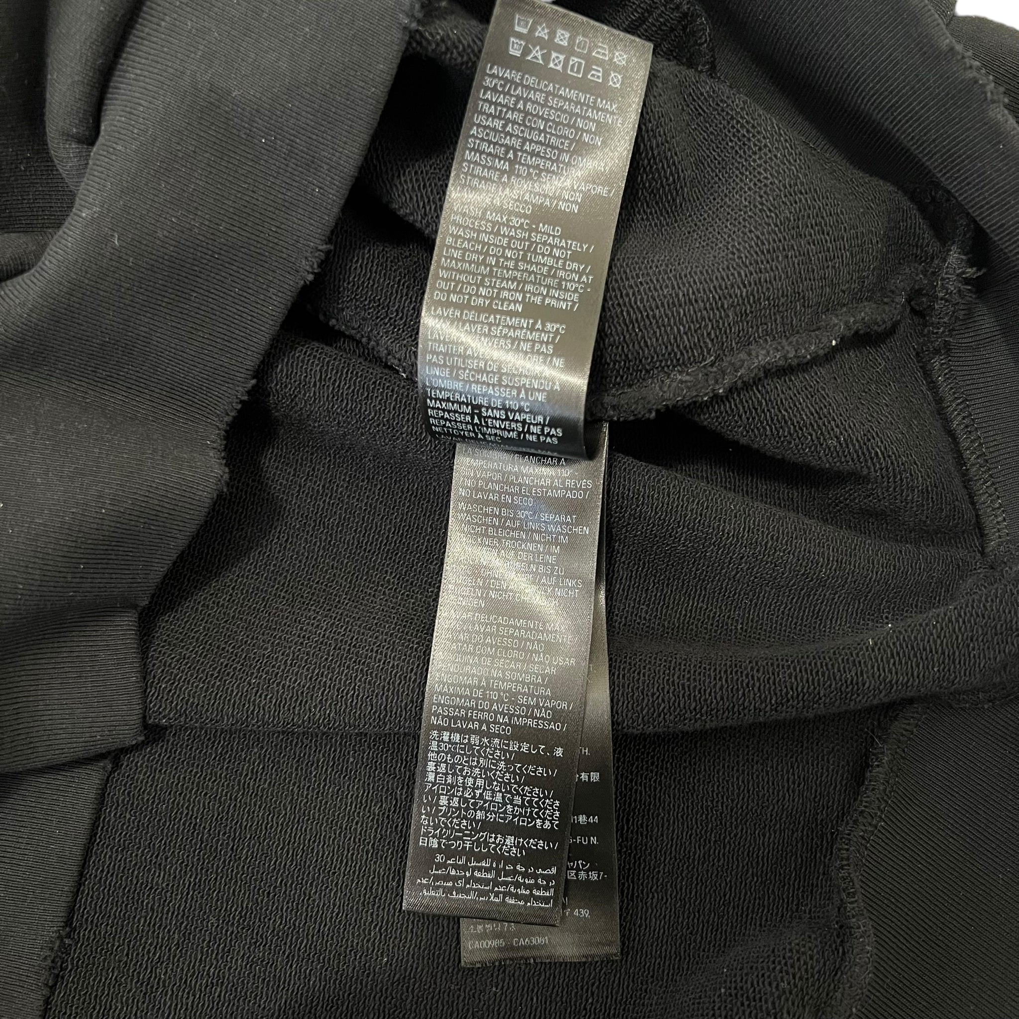 BALENCIAGA 2024SS Distressed Surfer Maxi Logo Hoodie