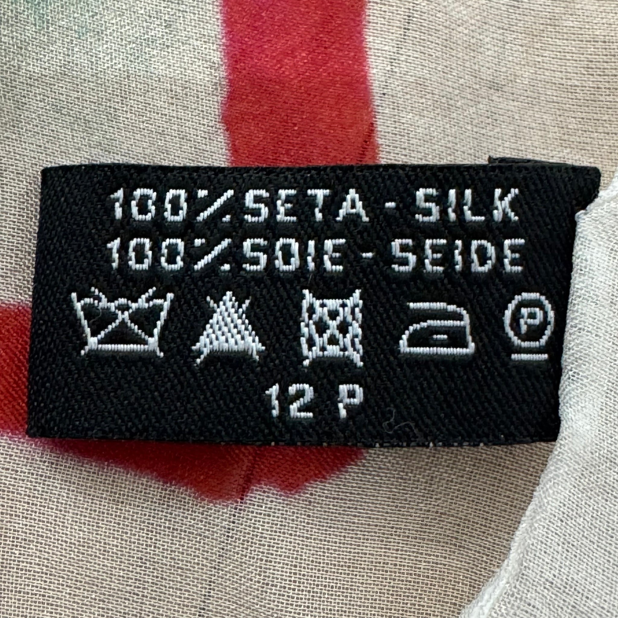 CHANEL Mademoiselle Silk Shawl 12P