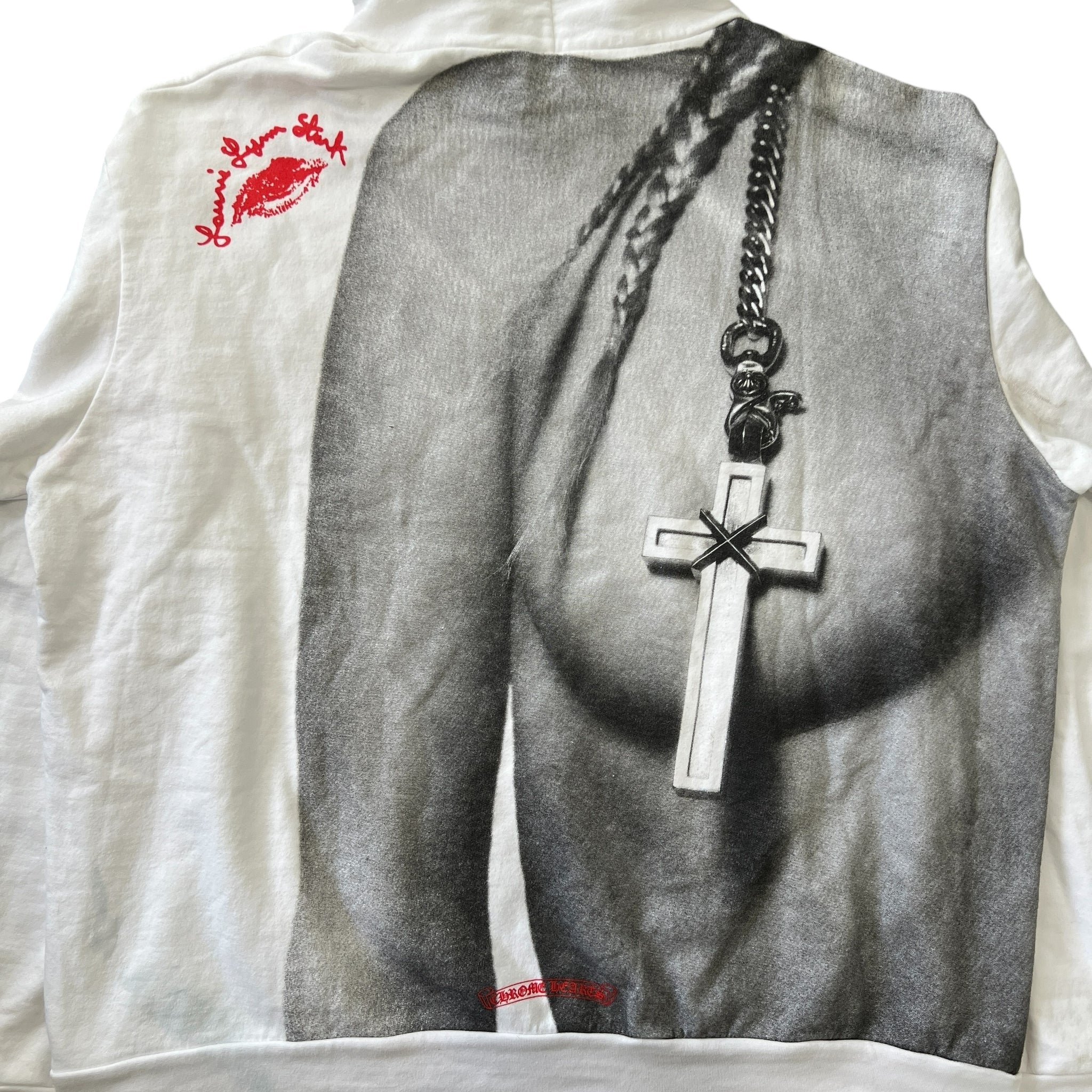 CHROME HEARTS Laurie Lynn Stark Tromp l'oeil Print Hoodie