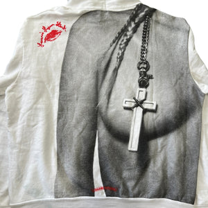 CHROME HEARTS Laurie Lynn Stark Tromp l'oeil Print Hoodie
