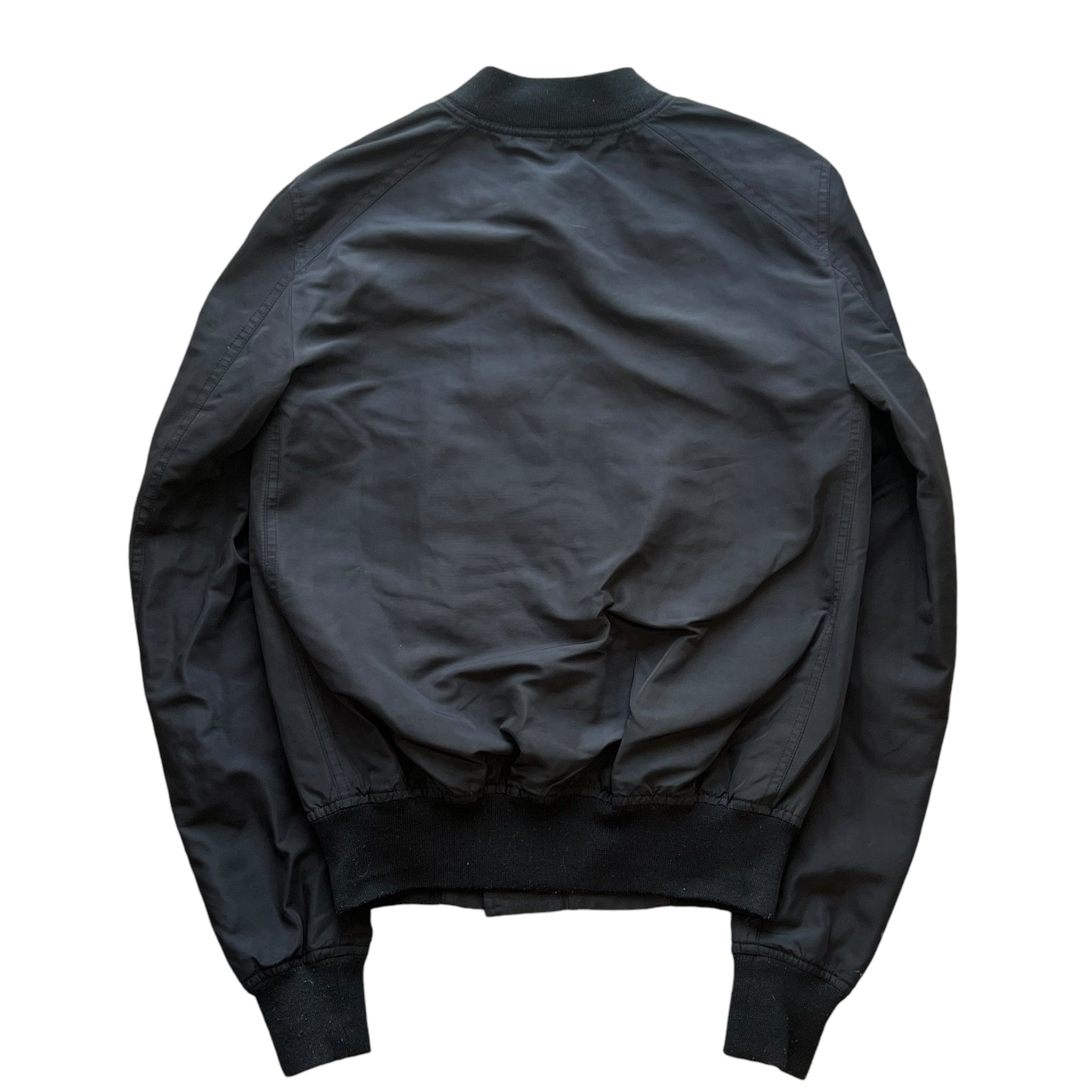 RICK OWENS 2016AW RAGLAN BOMBER MA−1 JACKET