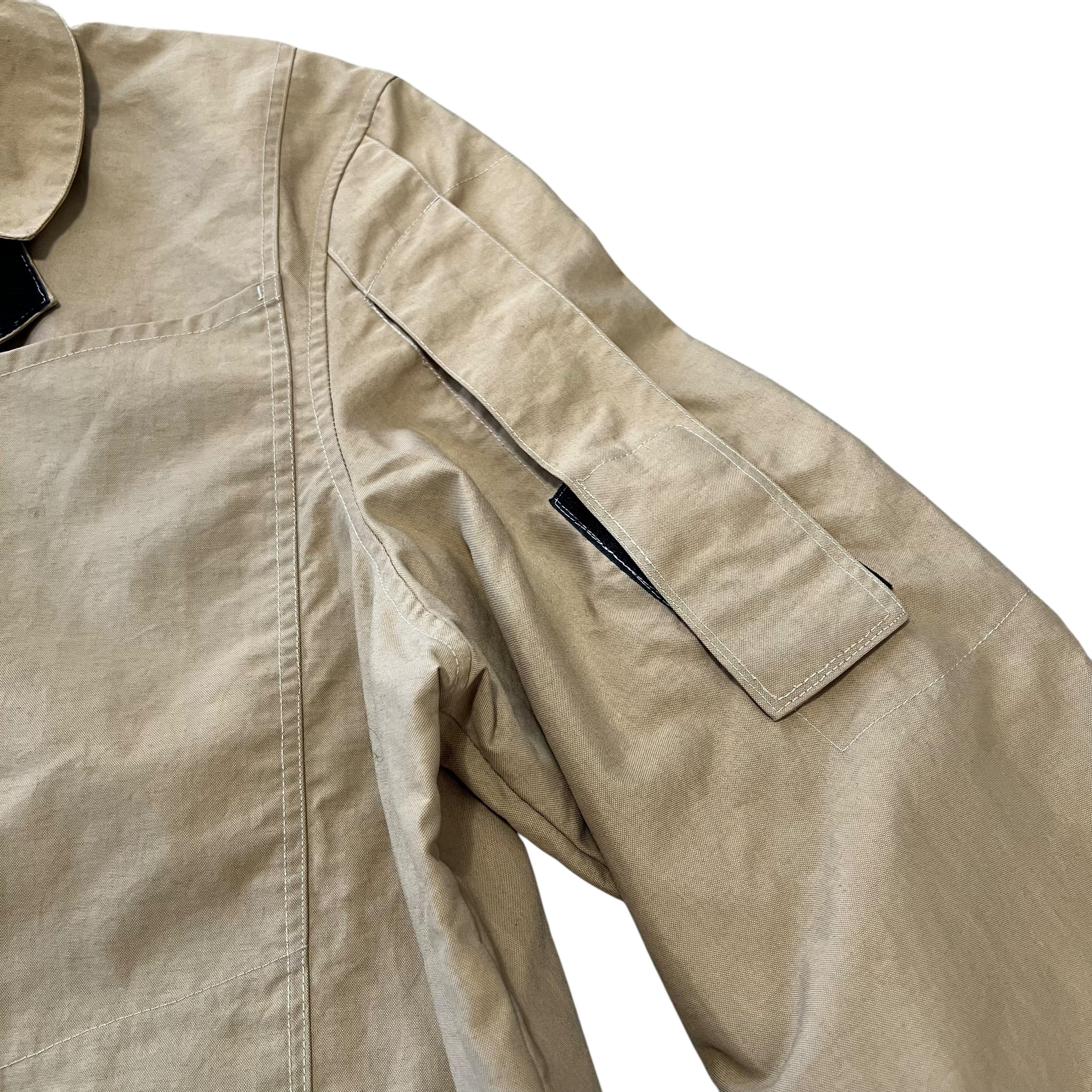 VEXED GENERATION 90s NINJA Mask Cream Nylon Technical Jacket
