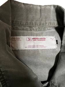 UNDERCOVER 1999SS RELIEF TSUNAGI JUMPSUITS GREY