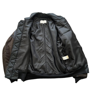 GENERAL RESEARCH 2001AW SLEEVE MESH PADDED BOMBER JACKET