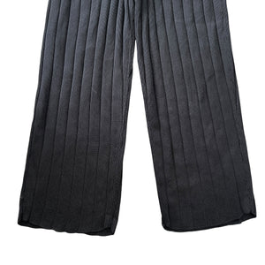 BALENCIAGA 2022SS Silk Ribs Knit Large Baggy Pants