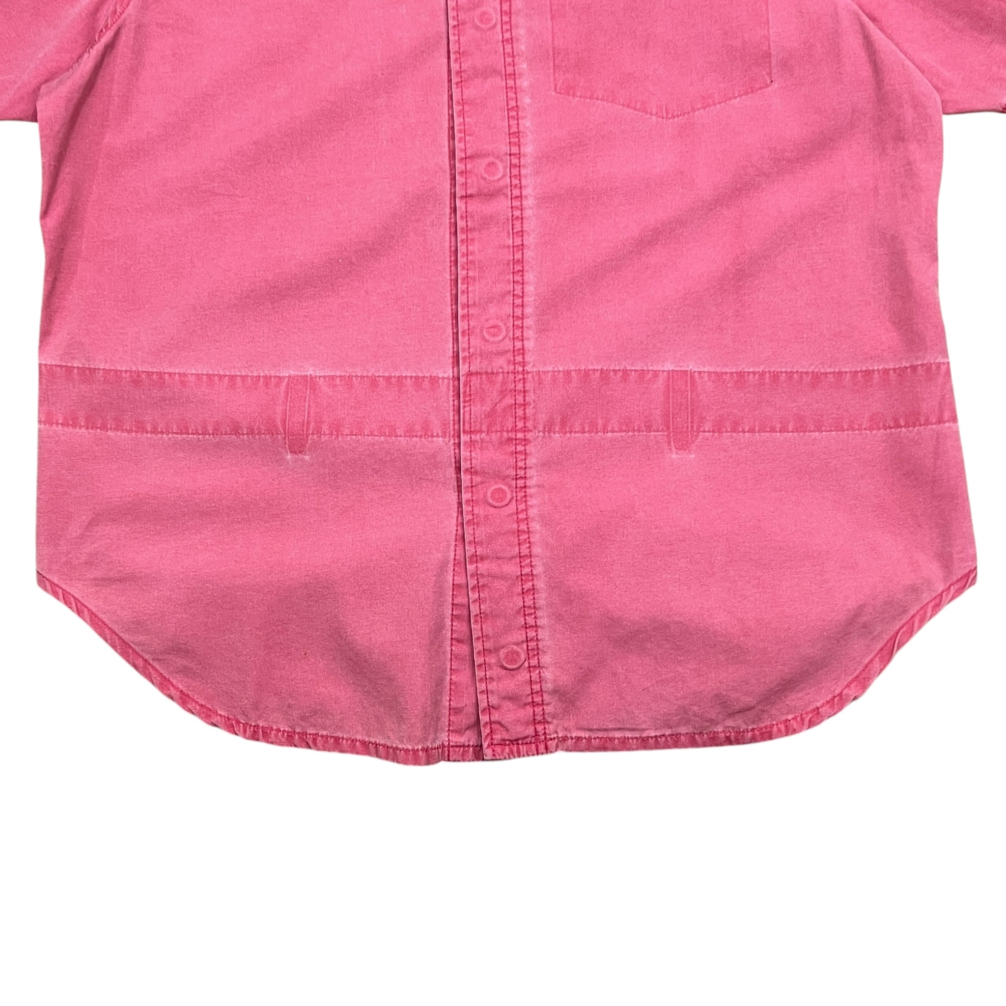 UNDERCOVER 1999SS "RELIEF" Over-Dyed Short Sleeve Shirt