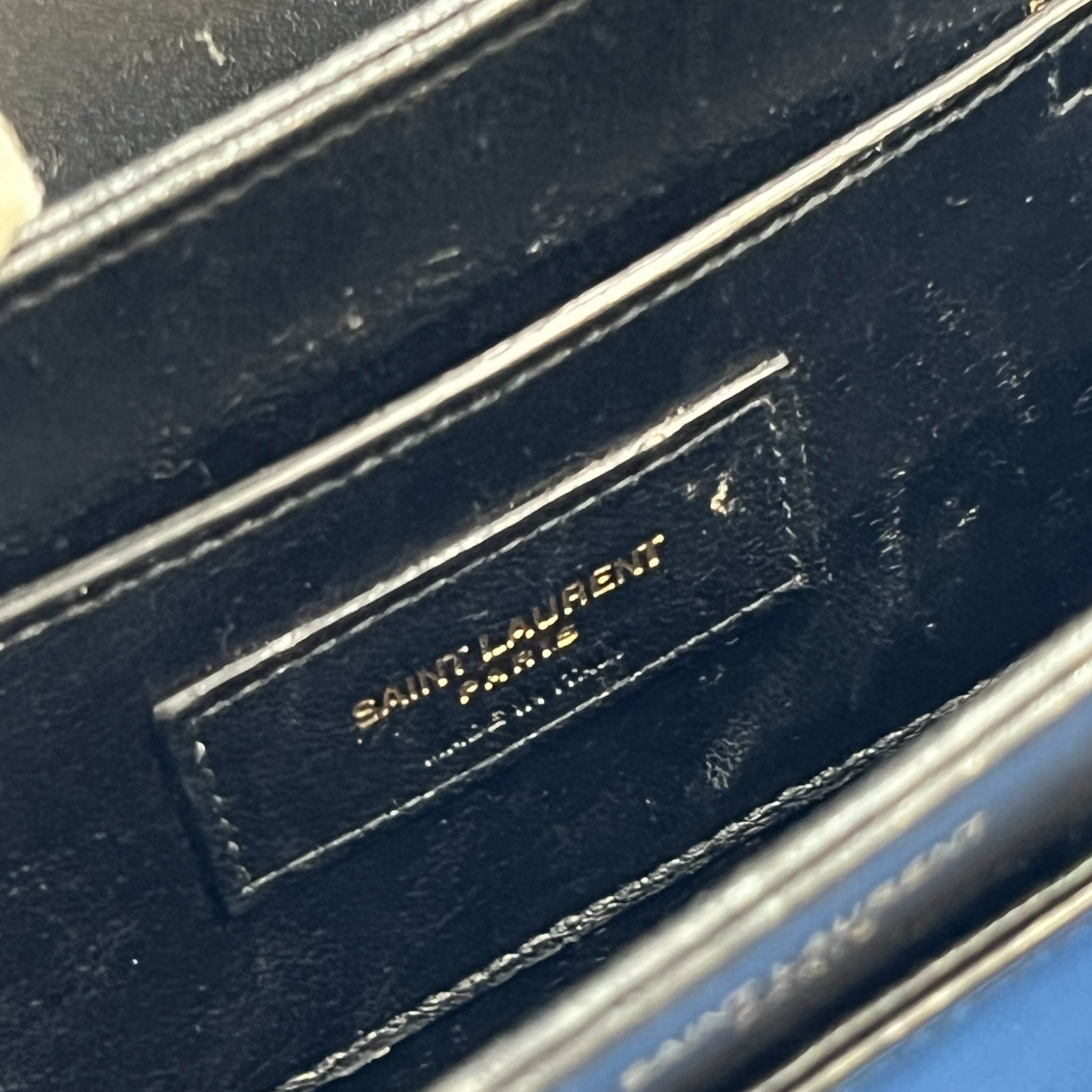 SAINT LAURENT Solferino Medium Satchel Calfskin Shoulder Bag