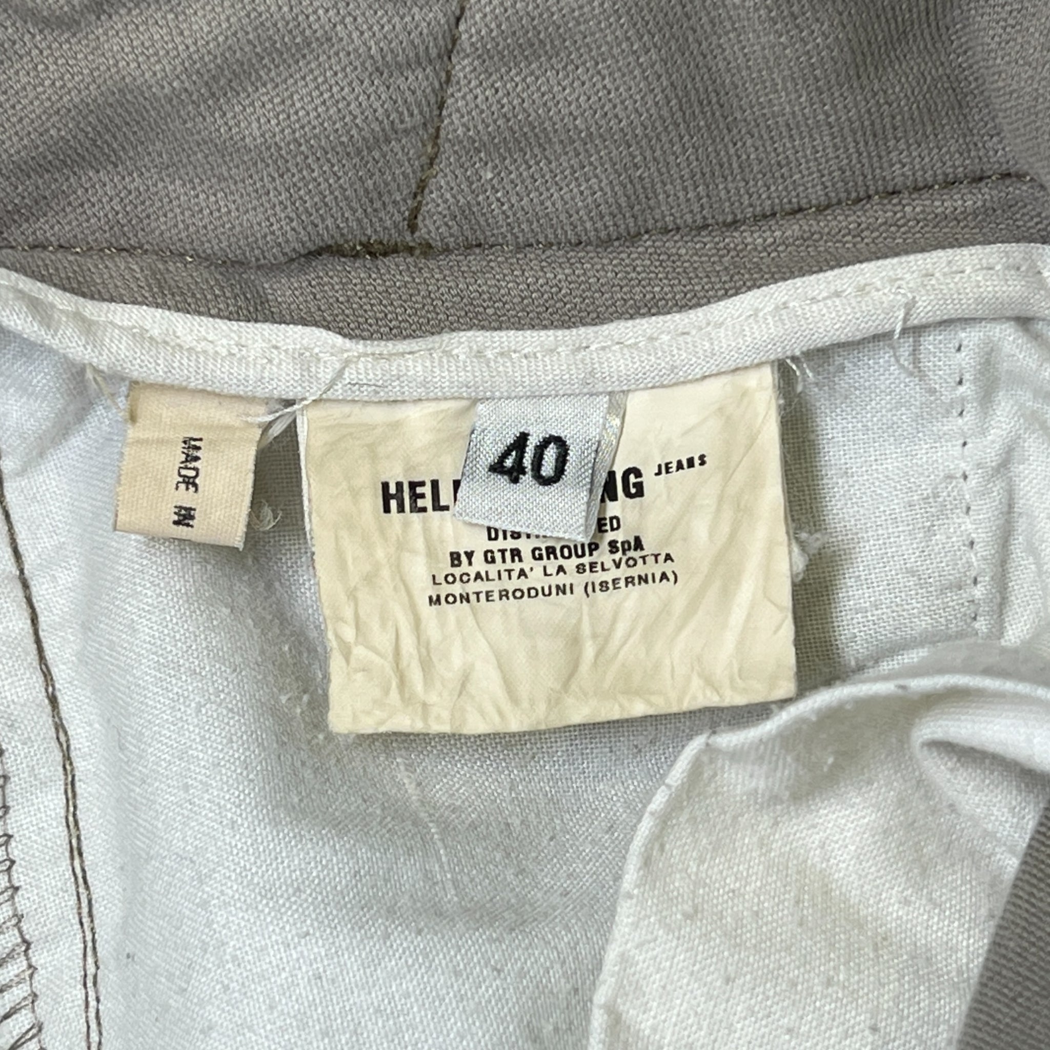 HELMUT LANG 1999AW Bondage Cargo Trousers