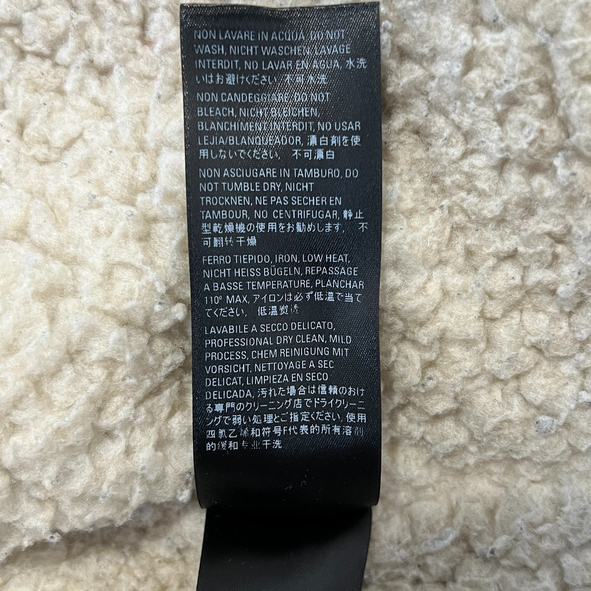 BALENCIAGA 2019AW Oversized Shearing Check Shirts Jacket