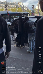 VETEMENTS 2019 Demna Gvasalia Reverse Anarchy Incognito Hoodie