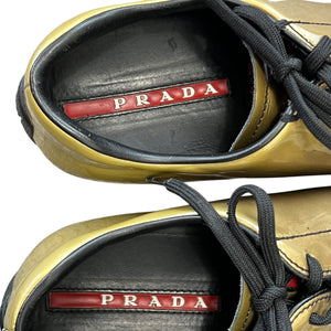 PRADA 2000s Enamel Gradation Driving Sneaker