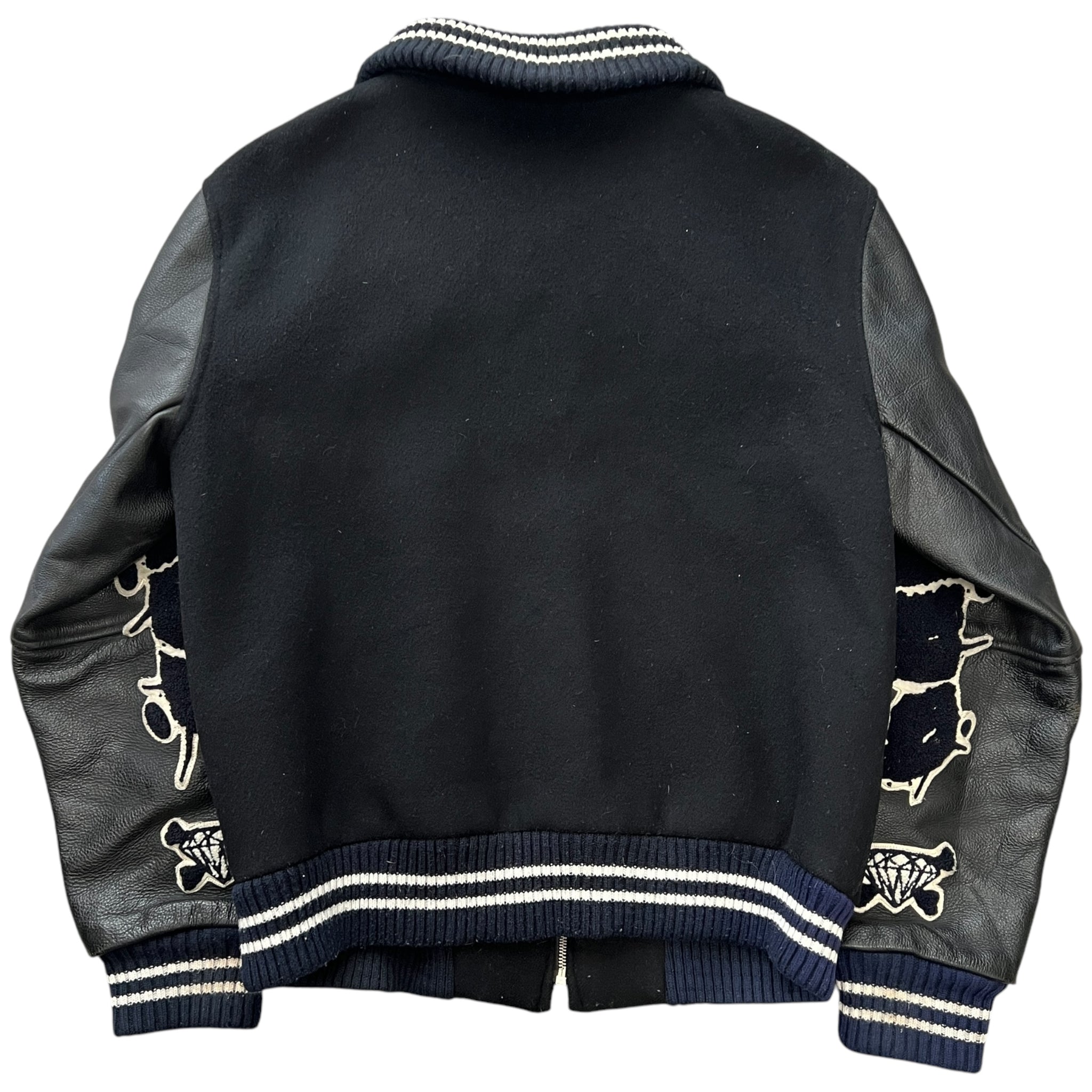 UNDER COVER JUN TAKAHASHI 2001-2002AW DAVF Leather Sleeve Jacket