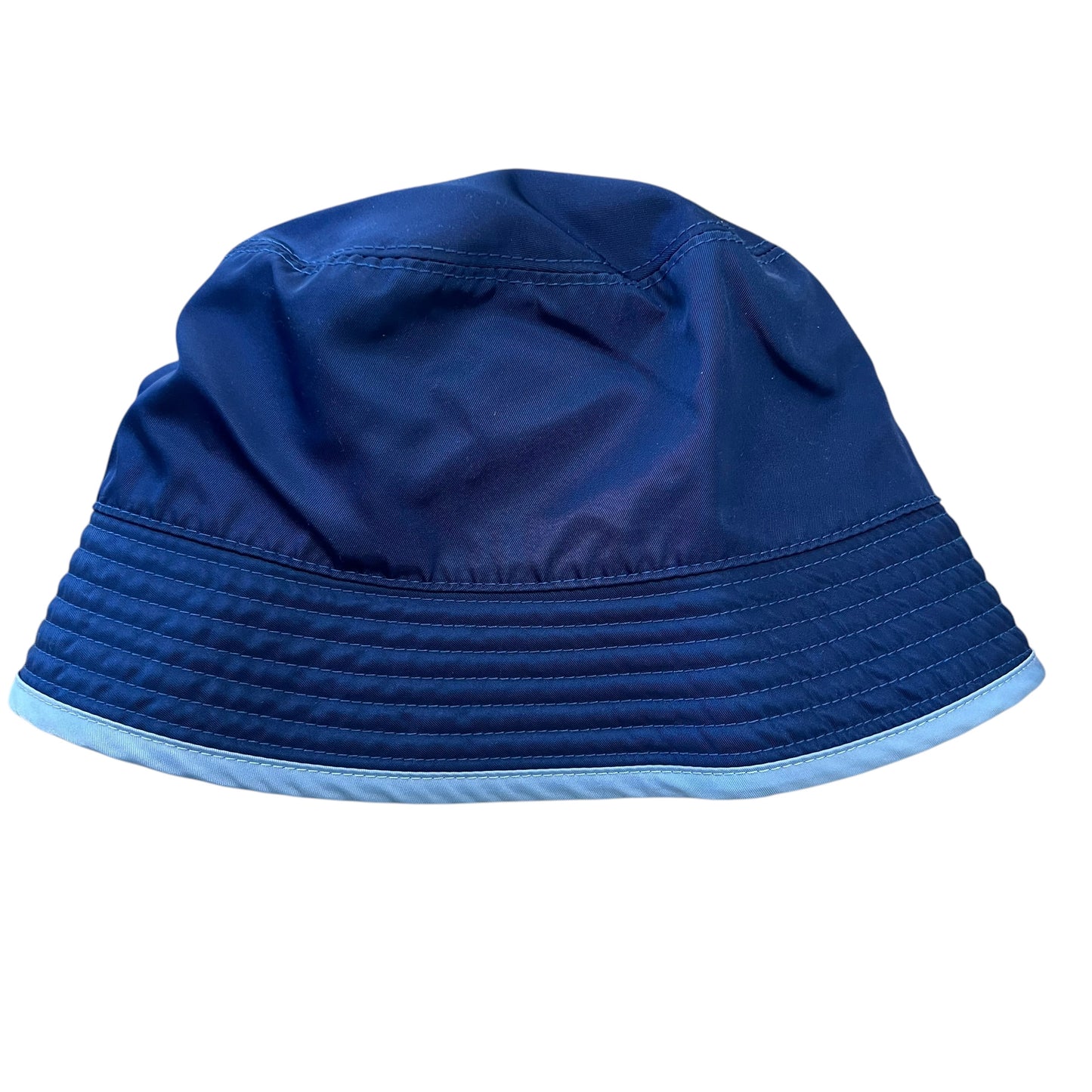 Prada Nylon Plate Logo bucket hat