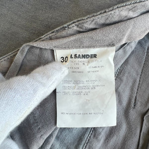 JIL SANDER 2012AW × RAF SIMONS COTTON STRAIGHT JEANS