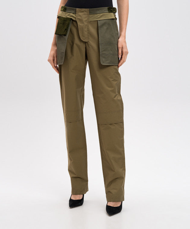 VALENTINO Inside Out Cotton Nylon Pants