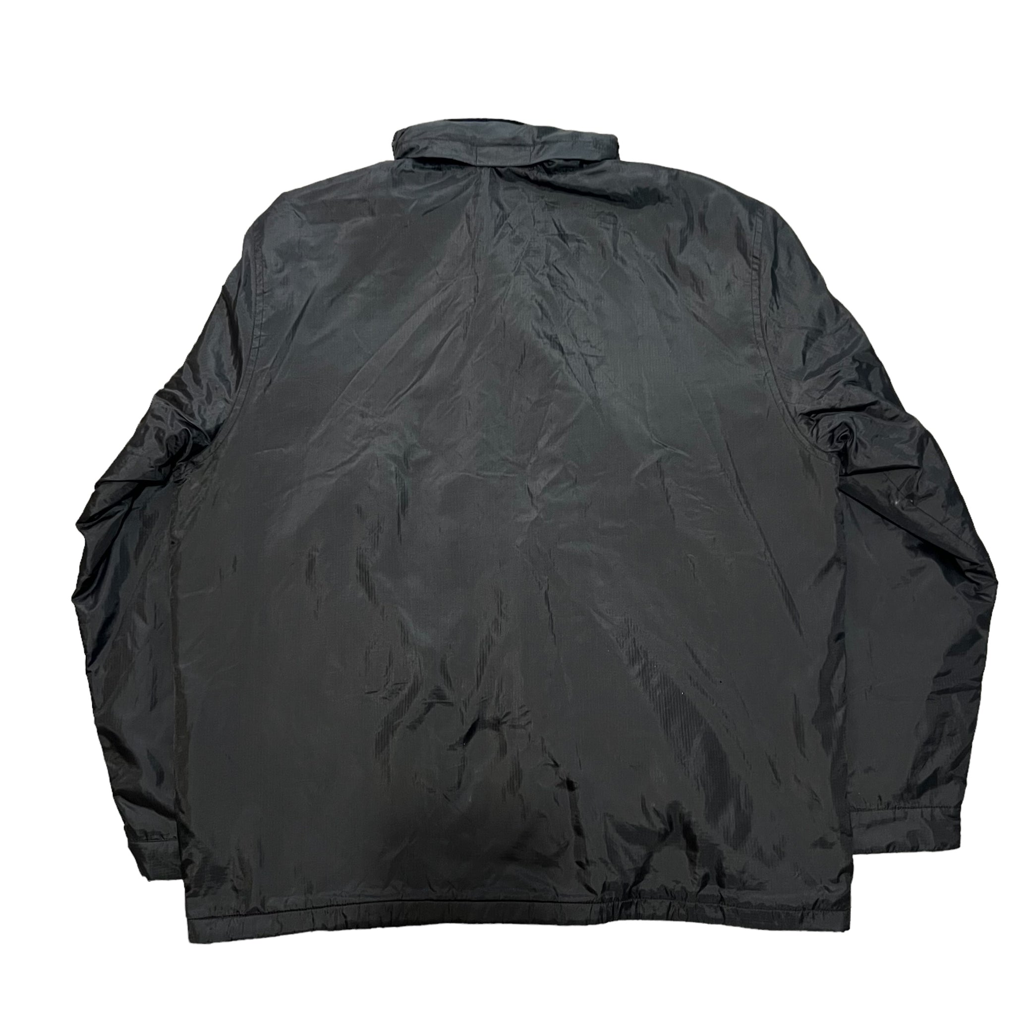 W&LT Walter Van Beirendonck  fleece nylon black bomber jacket