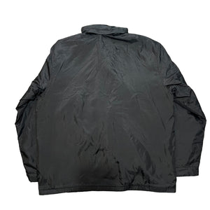 W&LT Walter Van Beirendonck  fleece nylon black bomber jacket