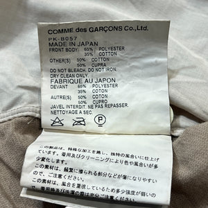 COMME des GARCONS HOMME PLUS AD2019 Panel Front Design Button-Up S/S Shirt