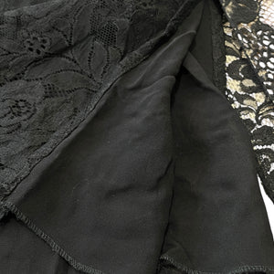DOLCE&GABBANA Real Python Slit layerd Skirt