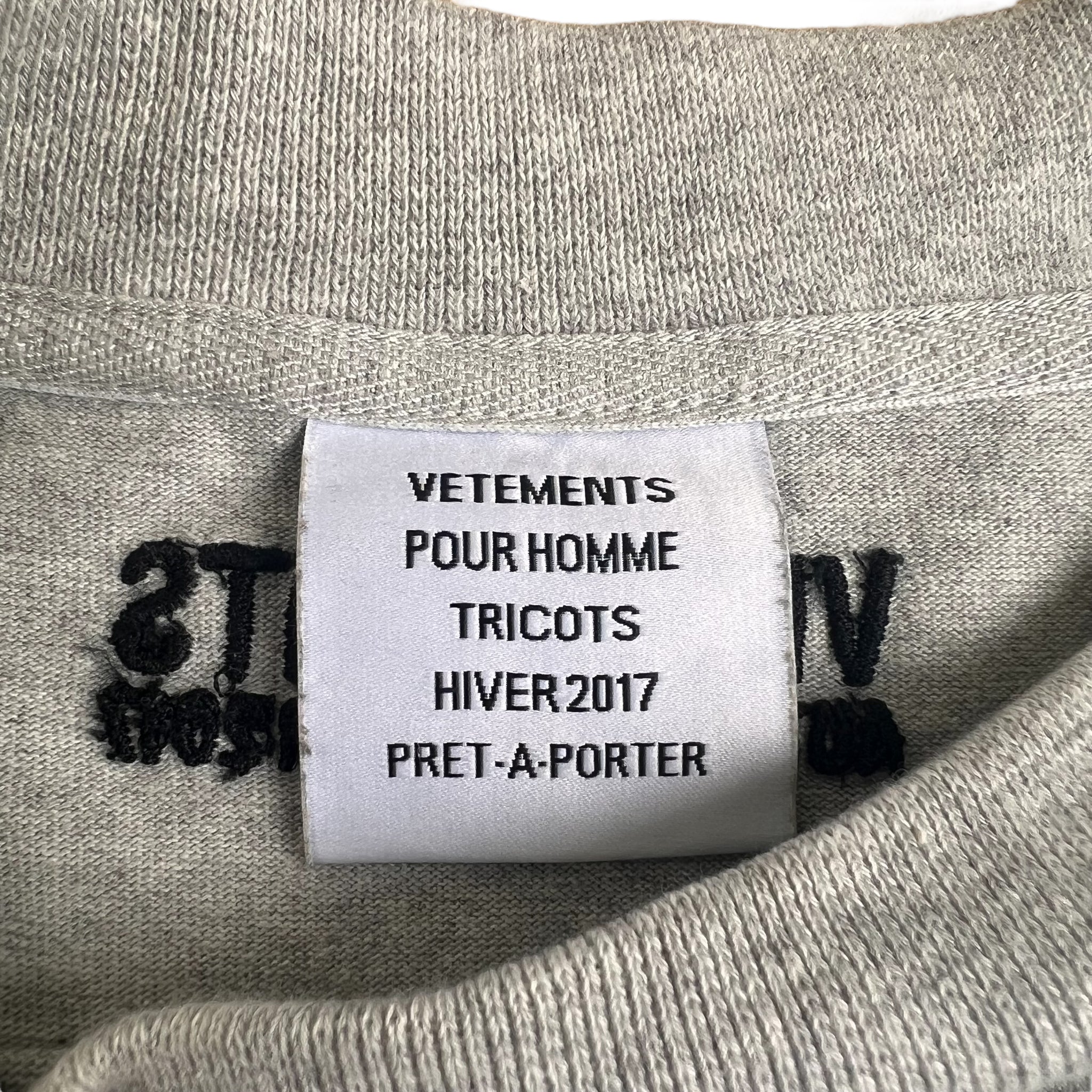 vetements 16AW Sexual Fantasies Long Sleeve Shirts