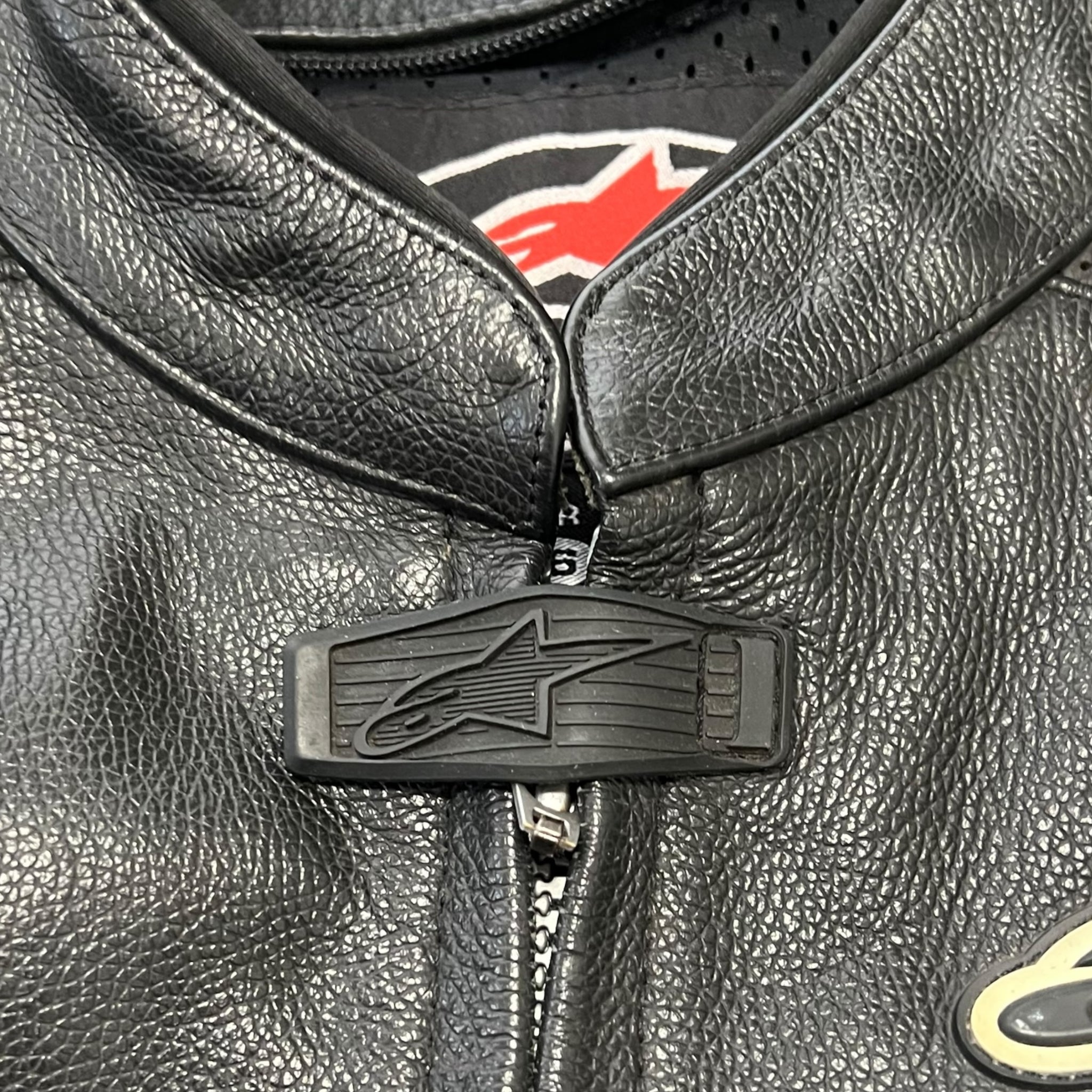 ALPINESTARS Leather Biker Jacket
